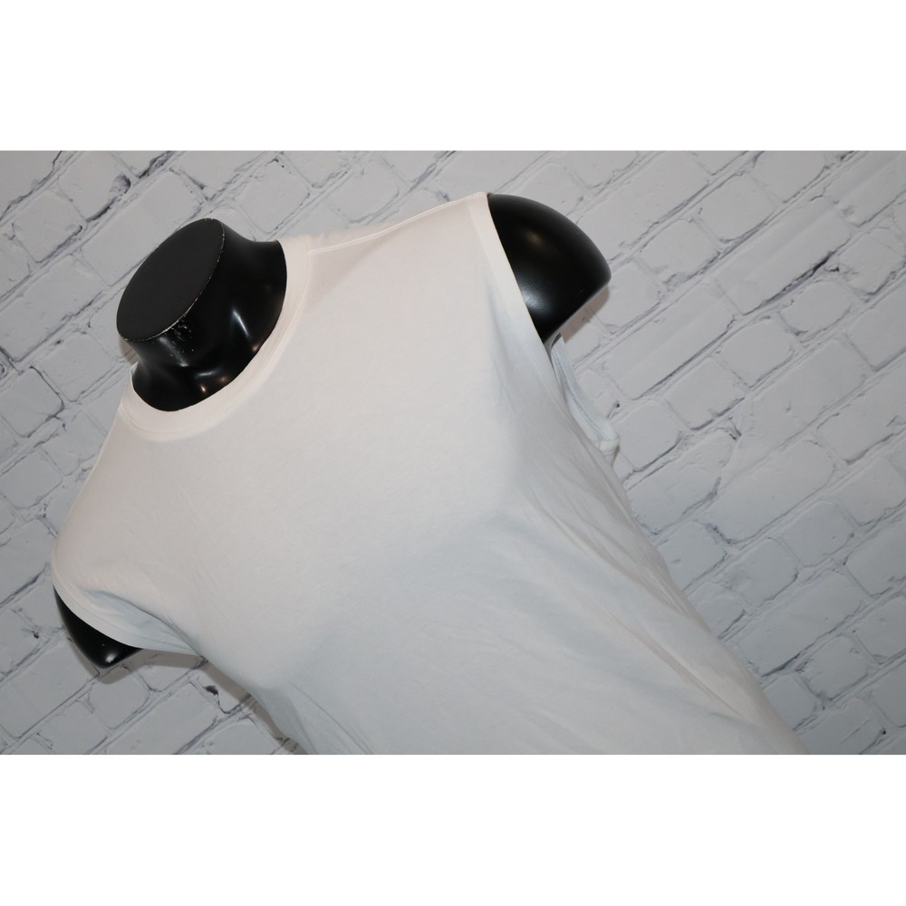 VRST Tank Top Mens XL White Sleeveless Modal Blend Stretch Crew Neck Shirt